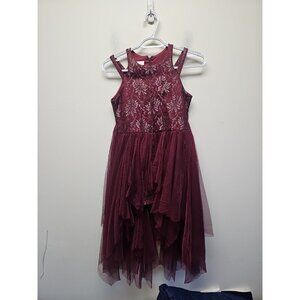 BONNIE JEAN Special Occasion Dress - Size 14 Fit Flare Shorts Underneath Fairy